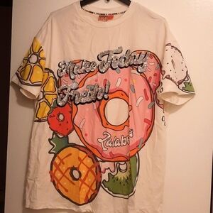 Fun LALABOBO Oversized Graphic Shirt